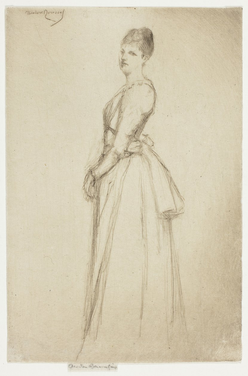 Retrato de la Sra. C. W. de Theodore Roussel