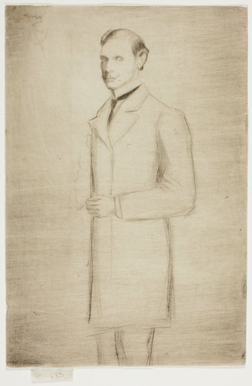 Retrato de Walter Dowdeswell, Esq. de Theodore Roussel