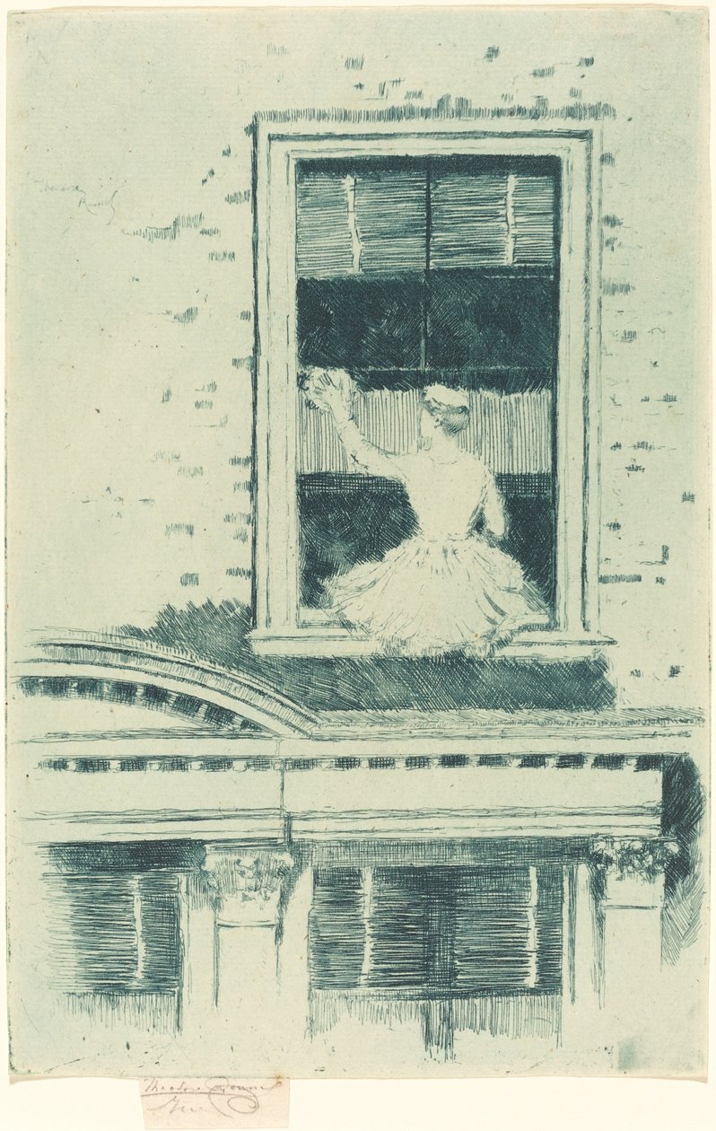 El limpiador de ventanas de Theodore Roussel