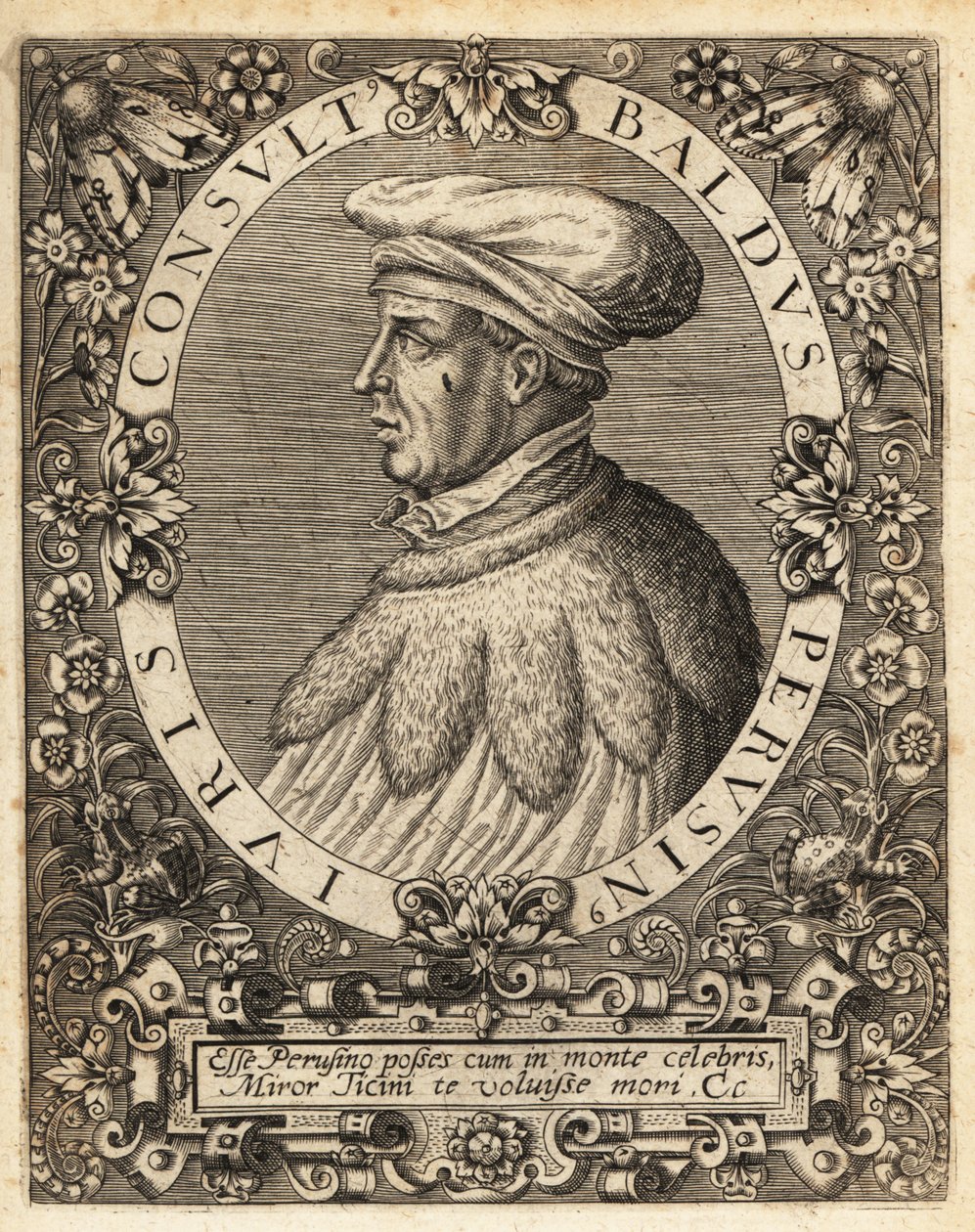 Baldus de Ubaldis de Theodore de Bry