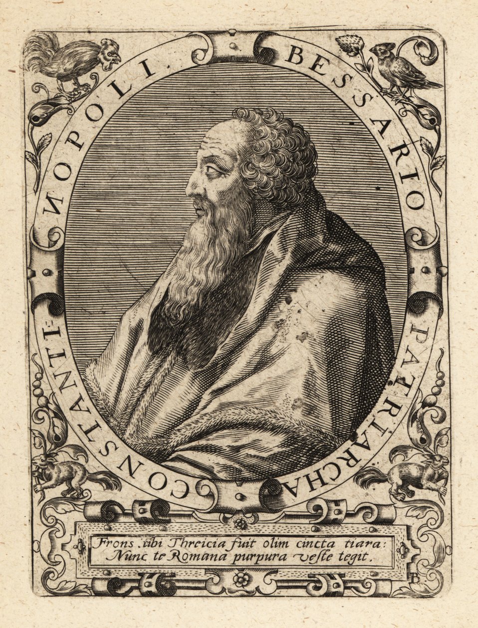 Basilios Bessarion, Patriarca de Constantinopla de Theodore de Bry