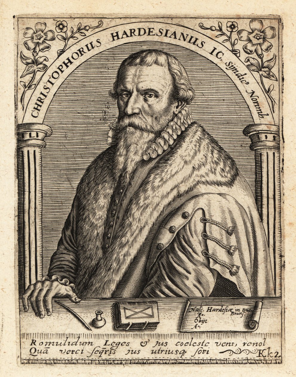 Christoph Herdesianus, abogado alemán de Theodore de Bry
