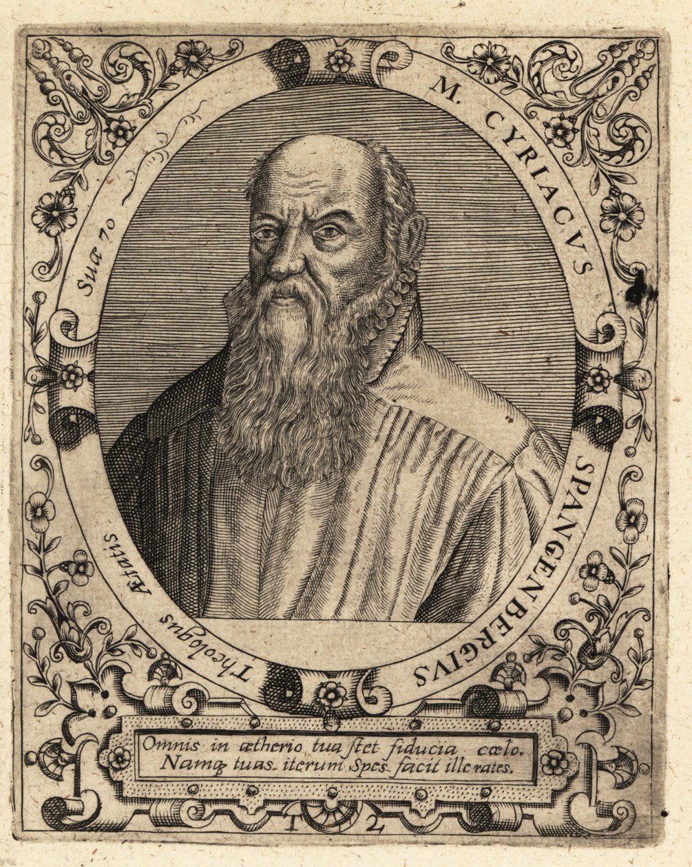 Cyriacus Spangenberg de Theodore de Bry