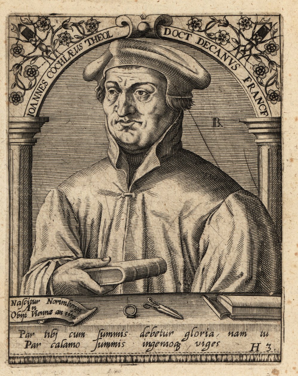 Johann Cochlaeus de Theodore de Bry