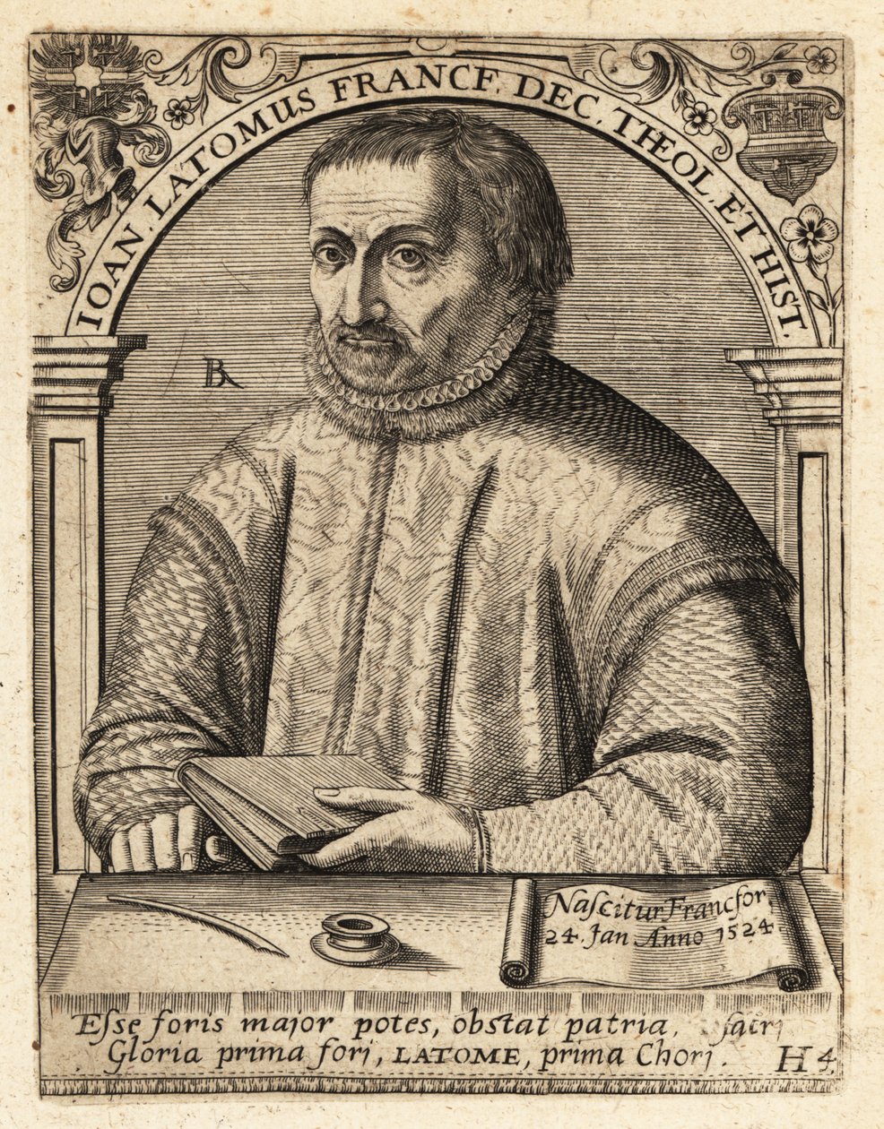 Johann Latomus de Theodore de Bry