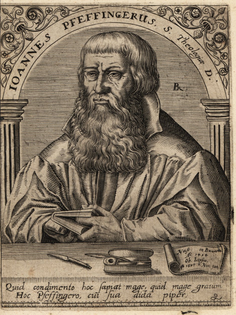 Johann Pfeffinger de Theodore de Bry