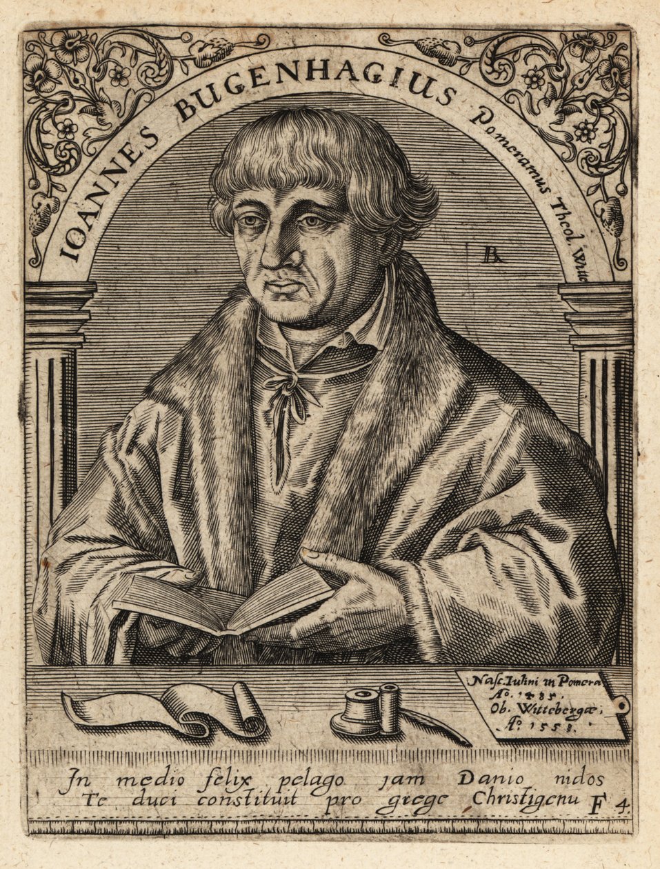 Johannes Bugenhagen de Theodore de Bry