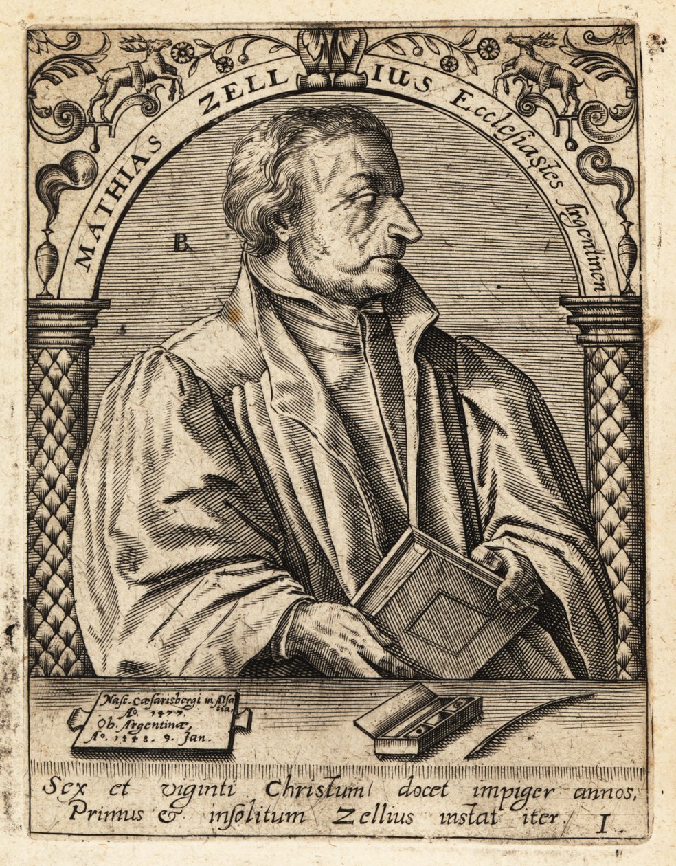 Matthäus Zell de Theodore de Bry