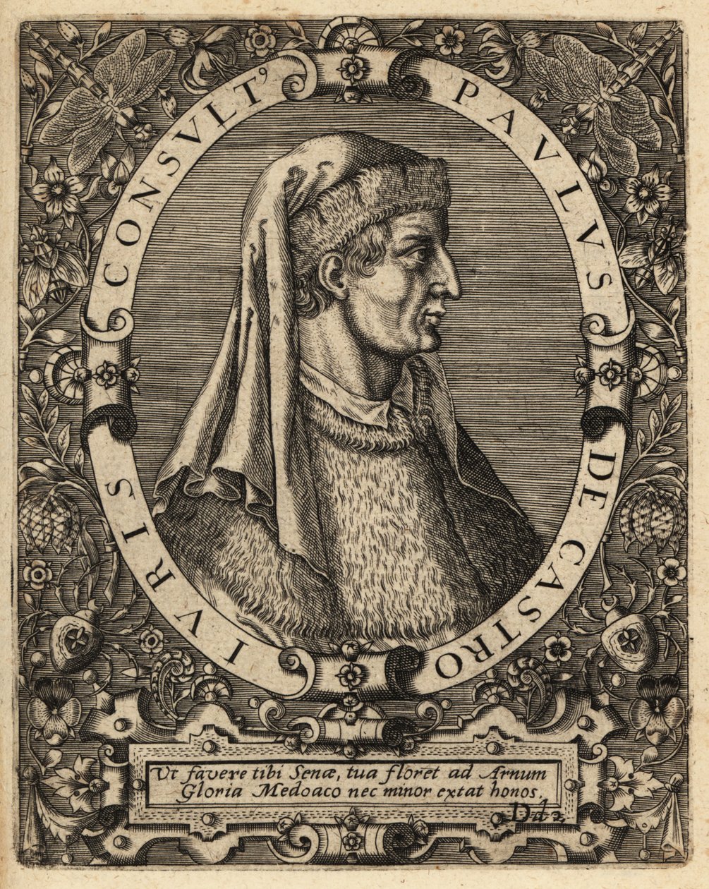 Paulus Castrensis de Theodore de Bry