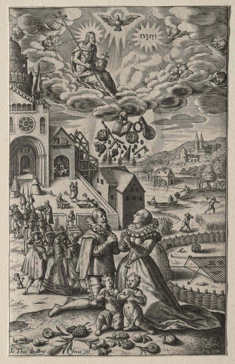 Oración de Theodore de Bry