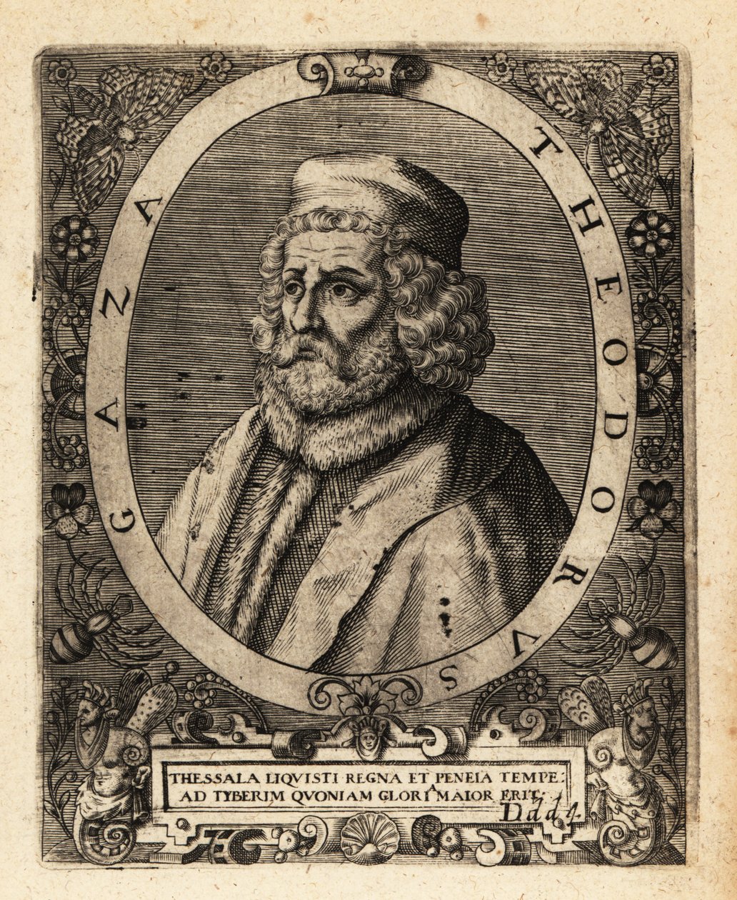 Theodore Gazis, humanista griego. de Theodore de Bry