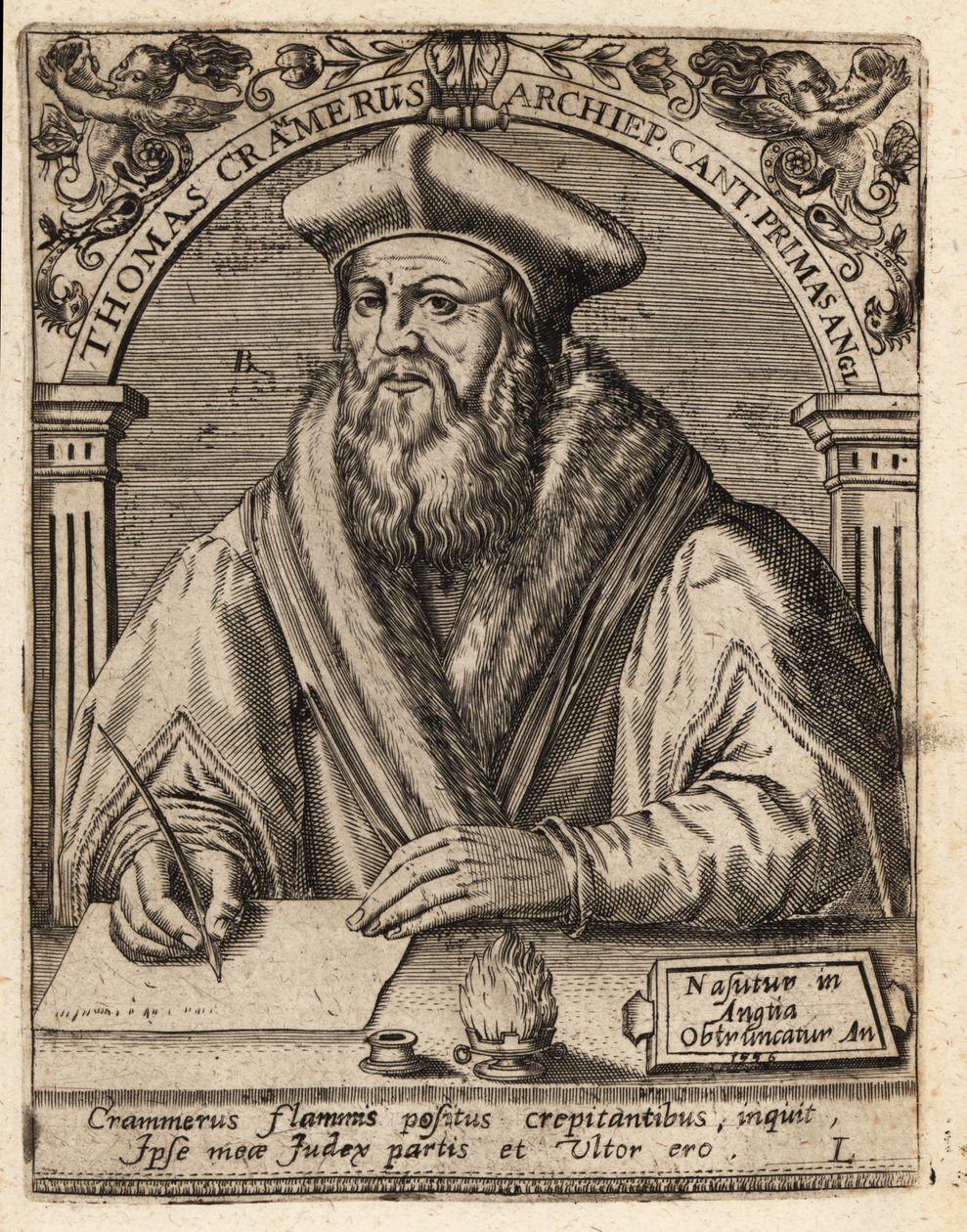 Thomas Cranmer de Theodore de Bry