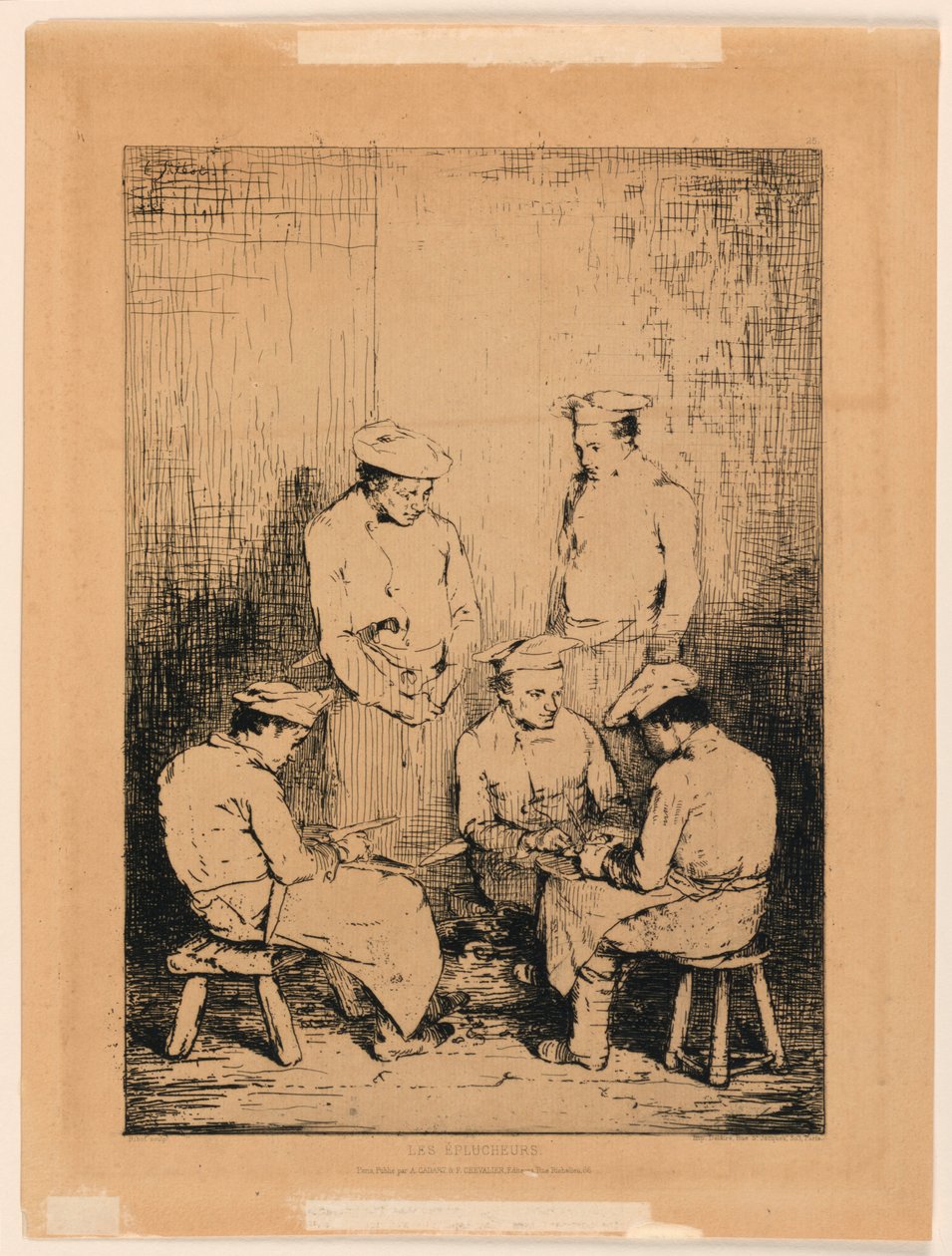 Les Éplucheurs de Theodule Ribot