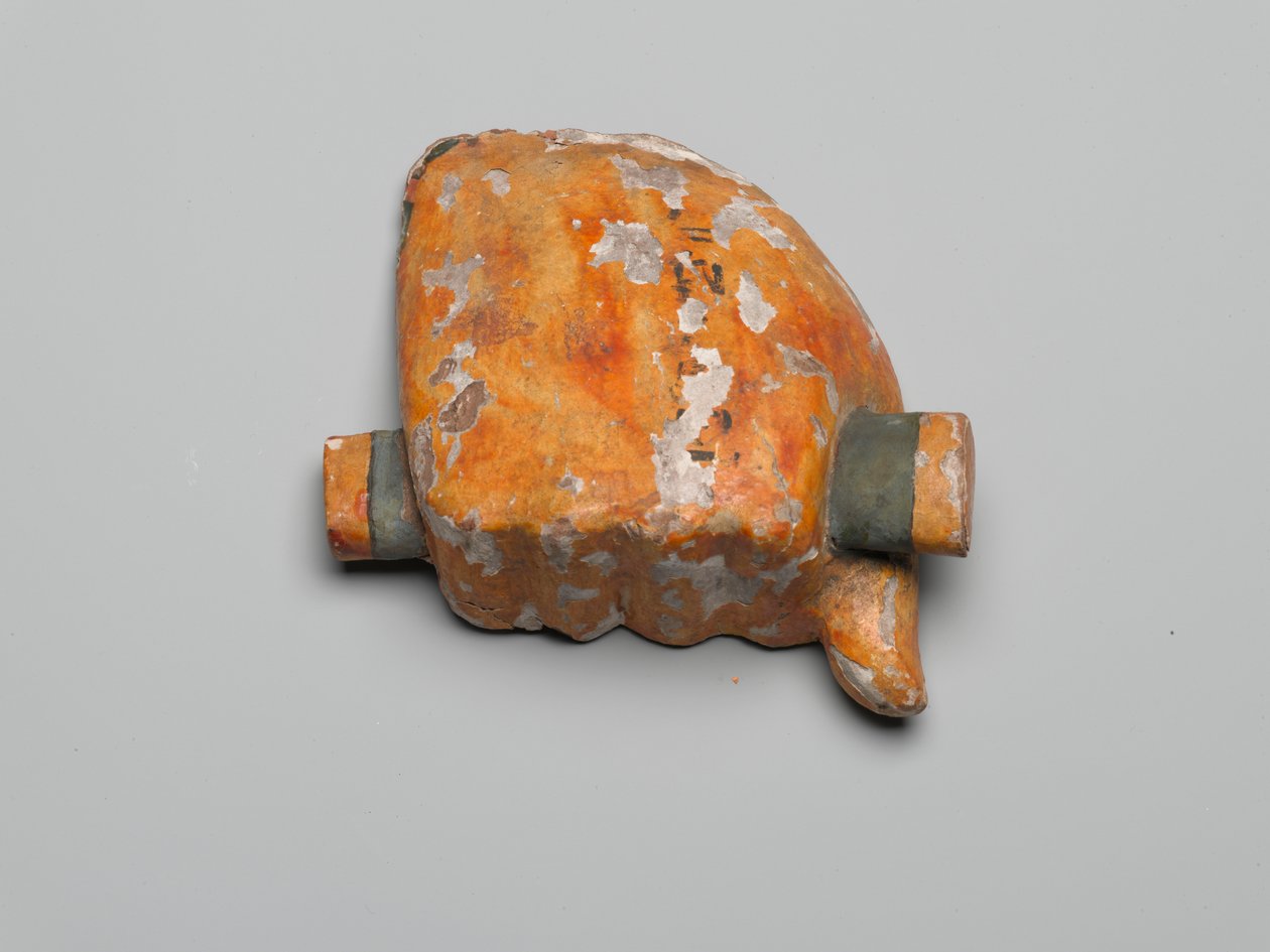 Puño derecho sosteniendo tela doblada de Third Intermediate Period Egyptian