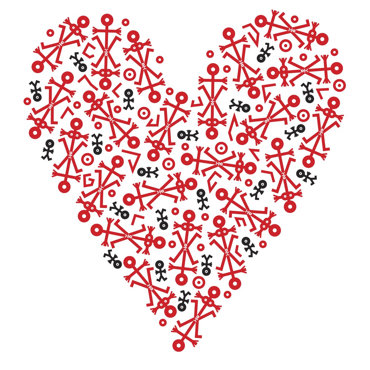 Icono del corazón, 2006 (digital) de Thisisnotme Thisisnotme