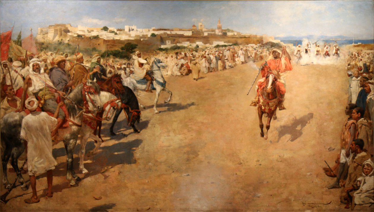 Fantasía árabe de Théo van Rysselberghe