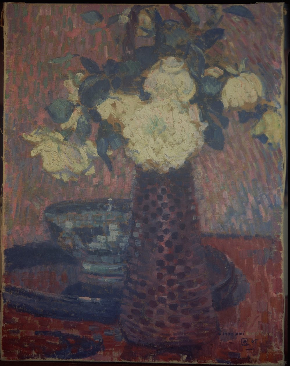 Ramo de flores, 1905 de Théo van Rysselberghe