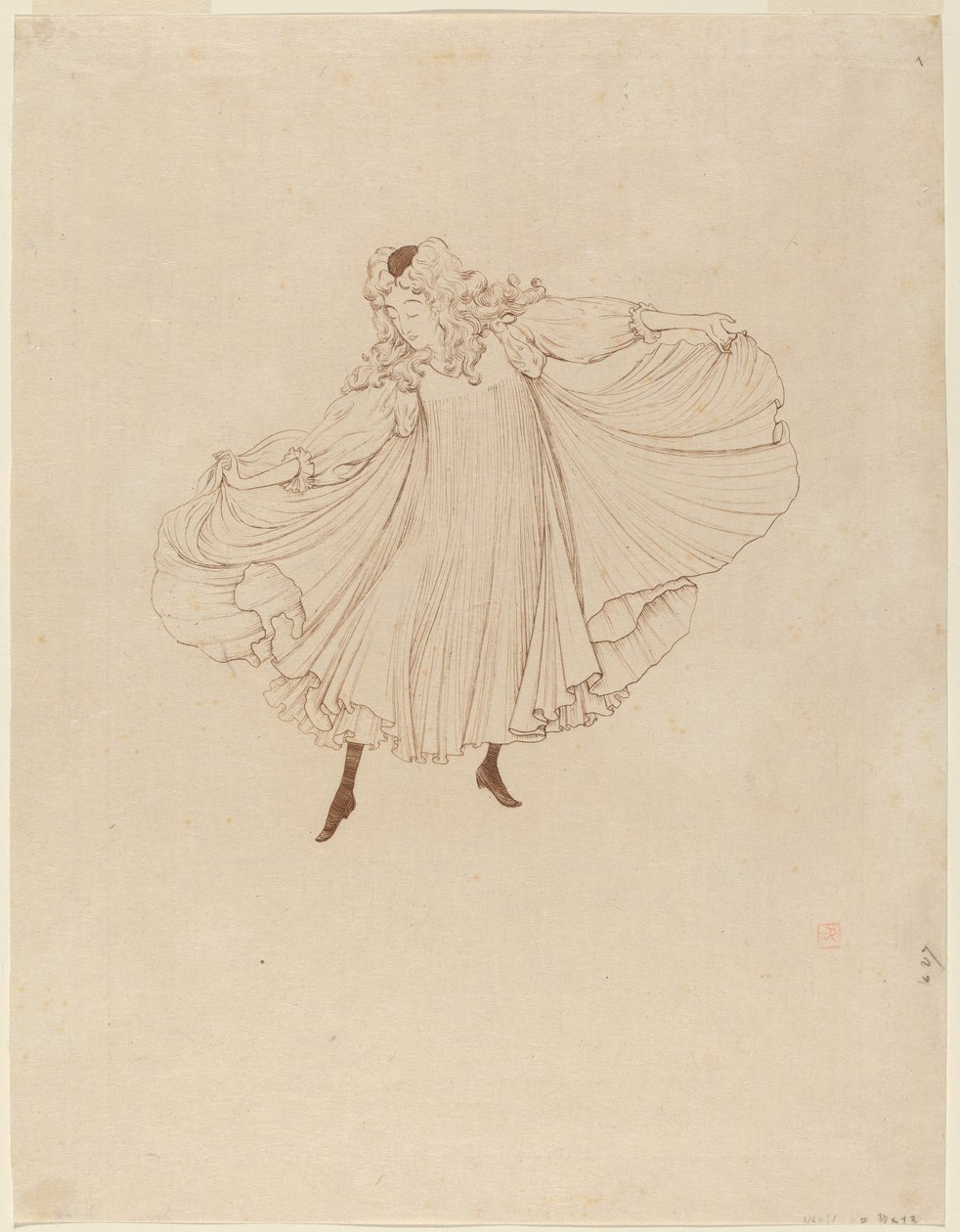 Loïe Fuller de Théo van Rysselberghe