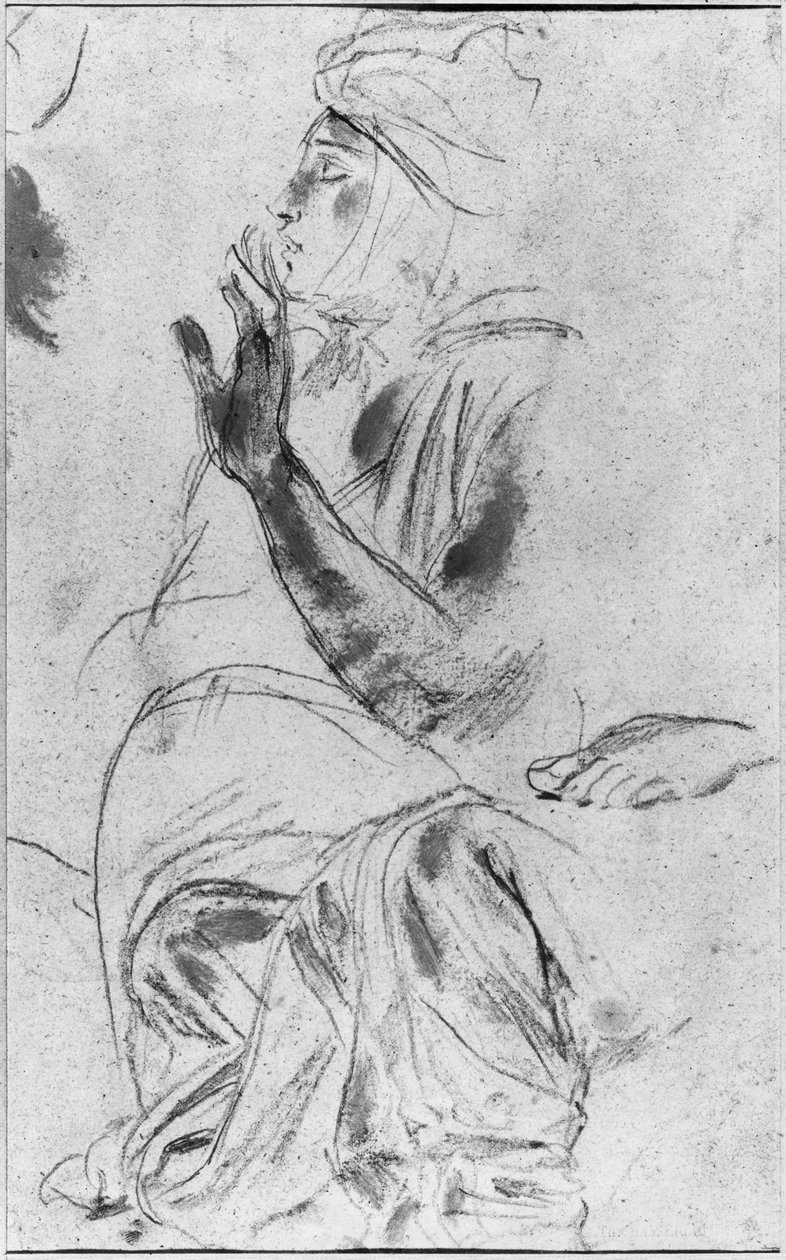 Mujer árabe de Théodore Chassériau