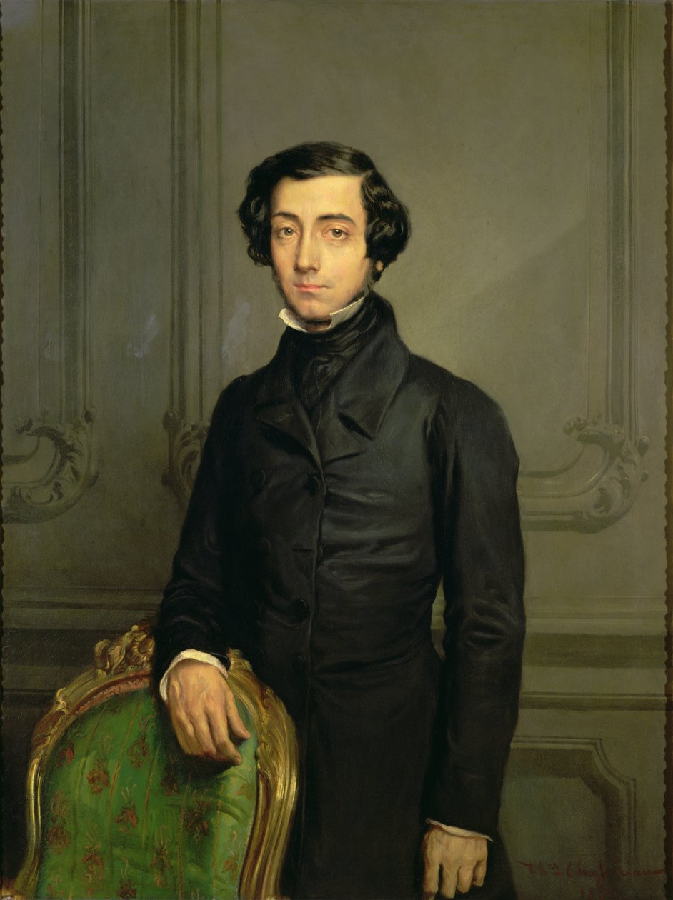 Charles-Alexis-Henri Clerel de Tocqueville (1805-59) 1850 de Théodore Chassériau