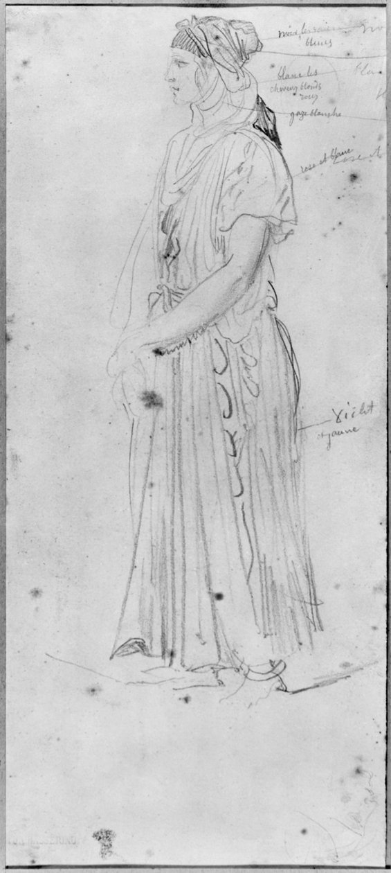 Mujer morisca de Théodore Chassériau