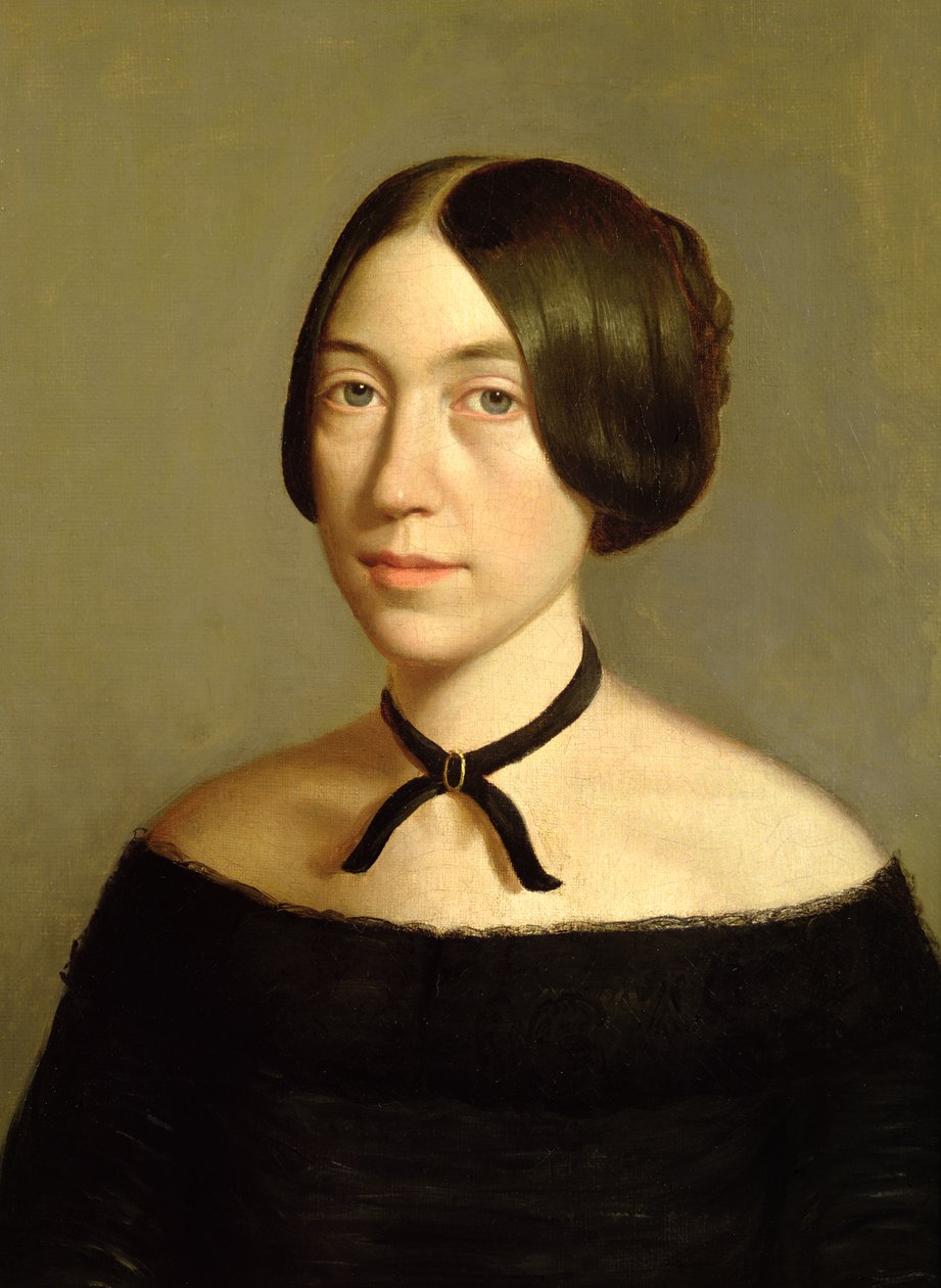 Retrato de Madame Victor Mottez, c.1840 de Théodore Chassériau