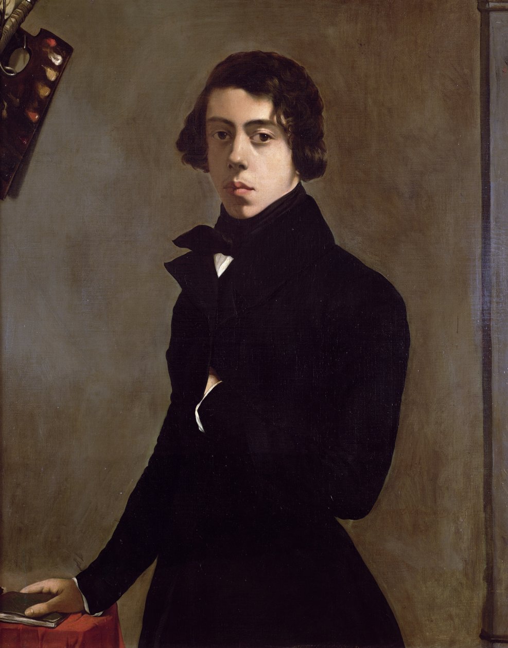 Autorretrato, 1835 de Théodore Chassériau