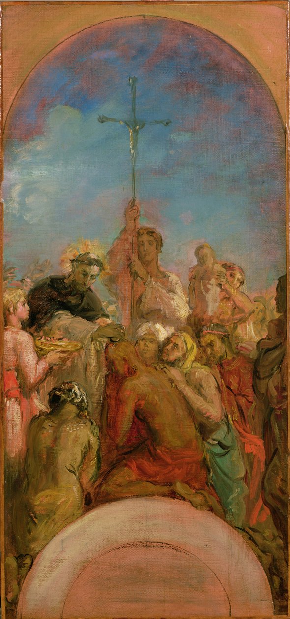 San Francisco Javier (1506-52) de Théodore Chassériau