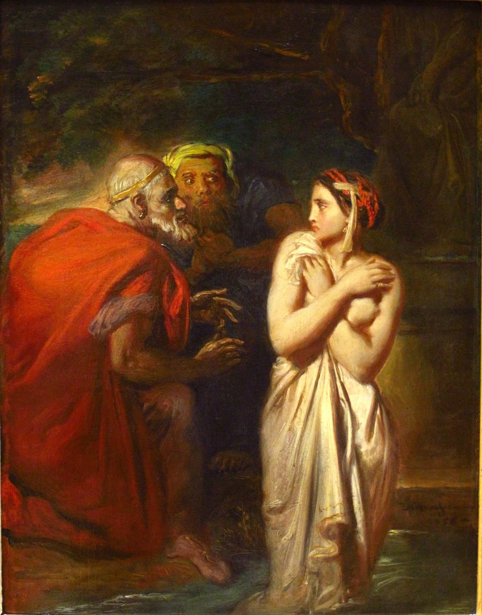 Susana y los ancianos de Théodore Chassériau