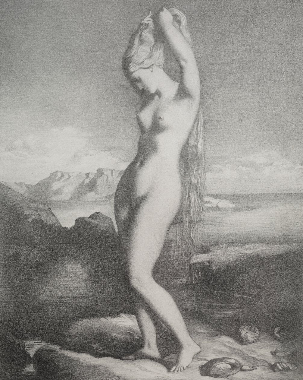 Venus Anadyomène de Théodore Chassériau