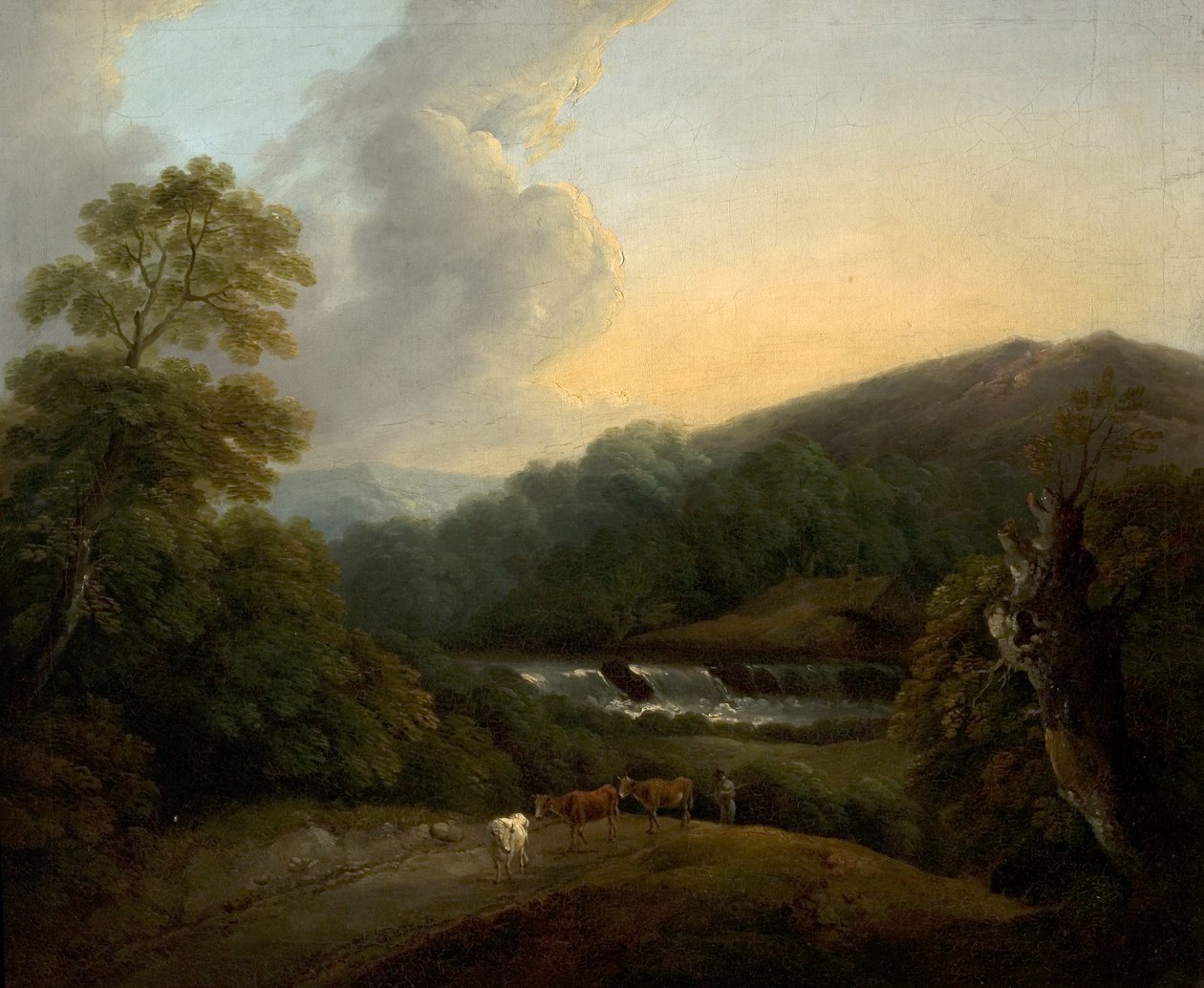 Paisaje montañoso de Thomas Barker of Bath