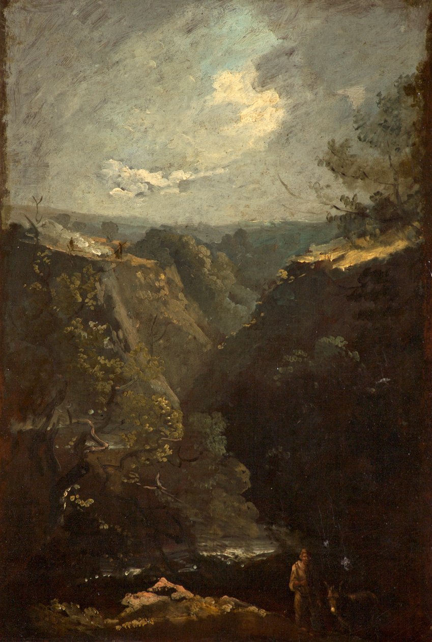Rocas de Wick, c.1824 de Thomas Barker of Bath