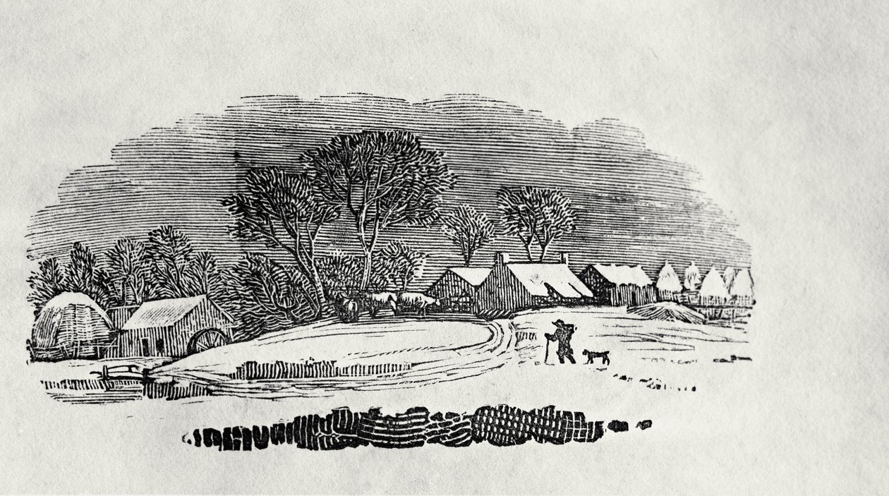 Colofón, finales del siglo XVIII o principios del XIX de Thomas Bewick
