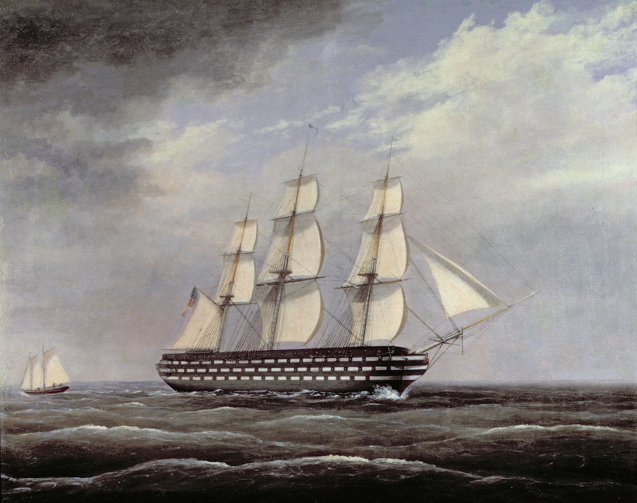 U.S.S. Pennsylvania de Thomas Birch