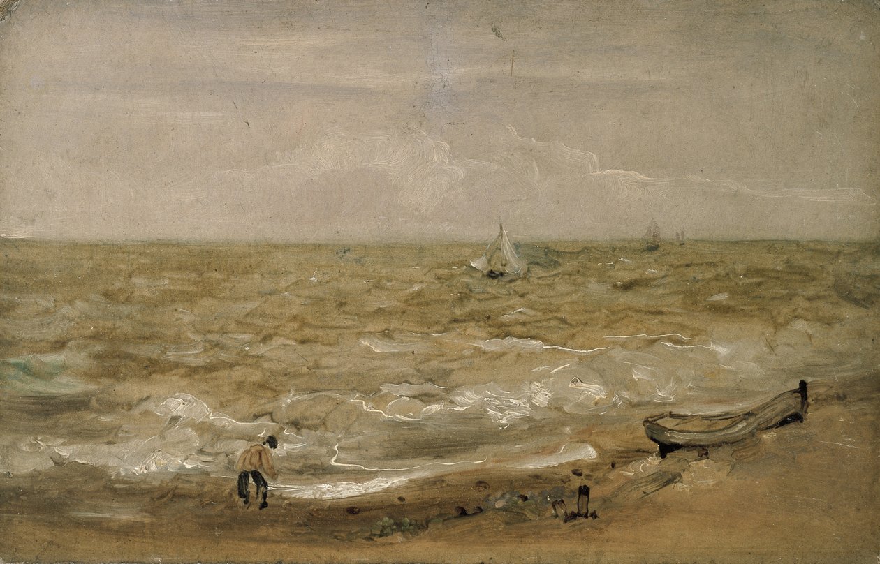 Escena de playa de Thomas Churchyard