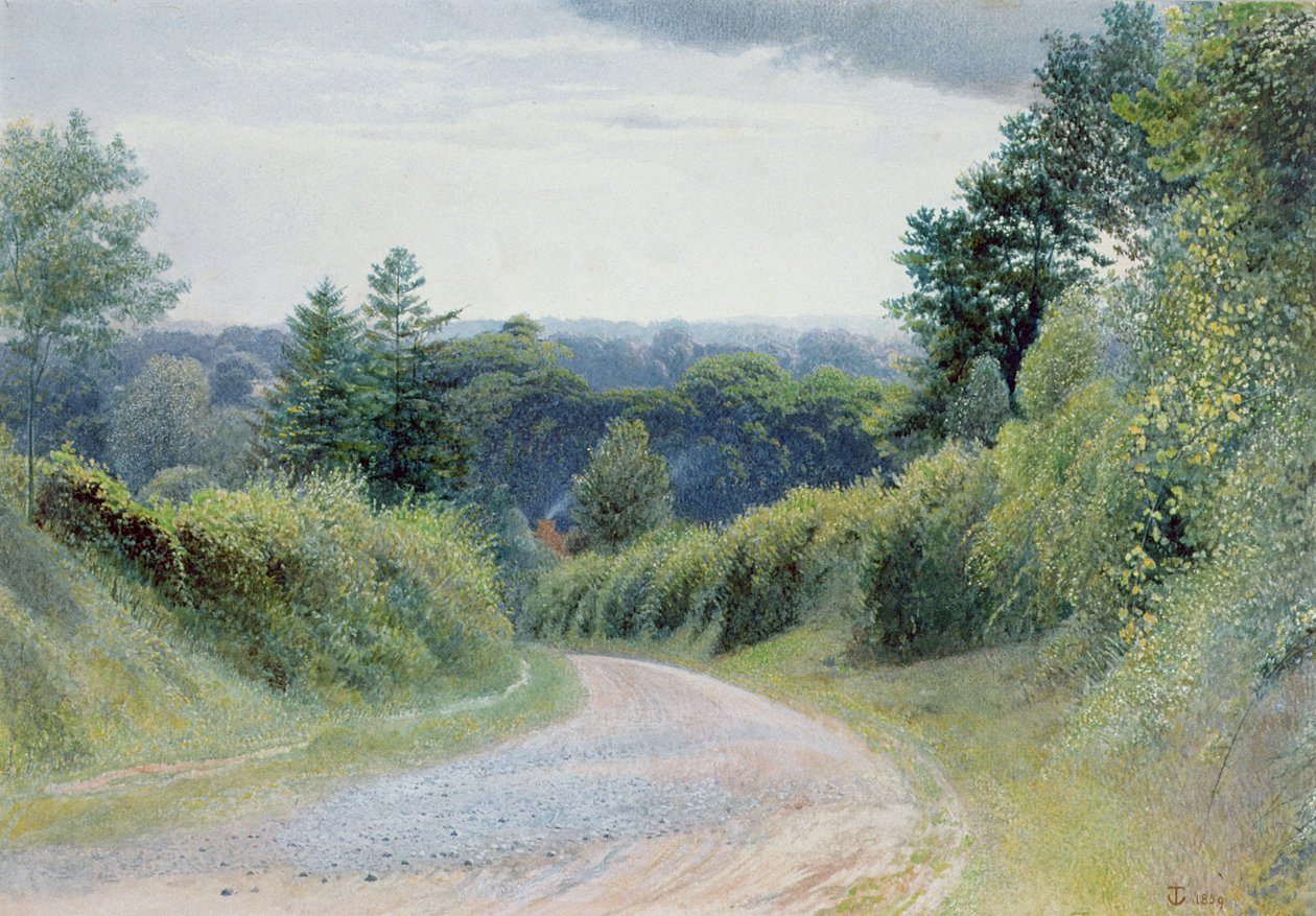 Un camino en Warwickshire de Thomas Clack
