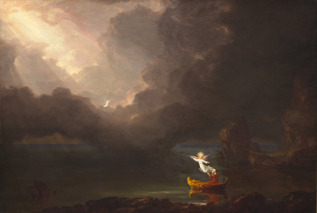 El viaje de la vida: vejez, 1842 de Thomas Cole