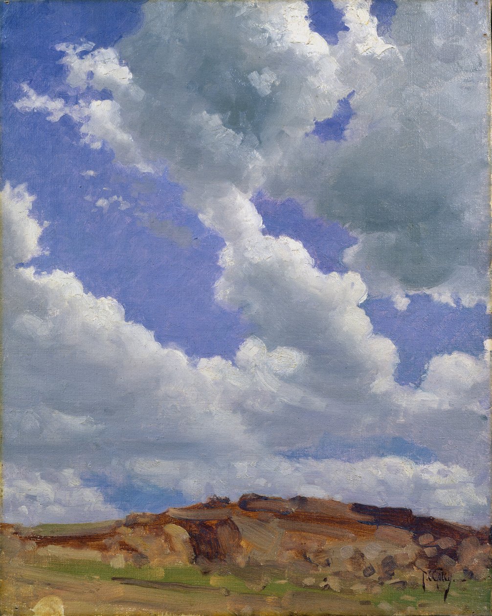 Nubes de Thomas Cooper Gotch