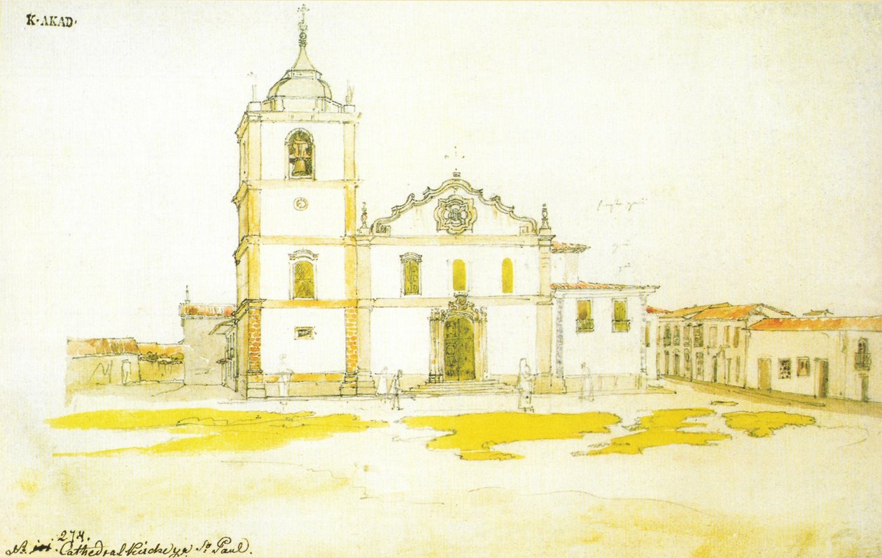 Catedral de São Paulo de Thomas Ender