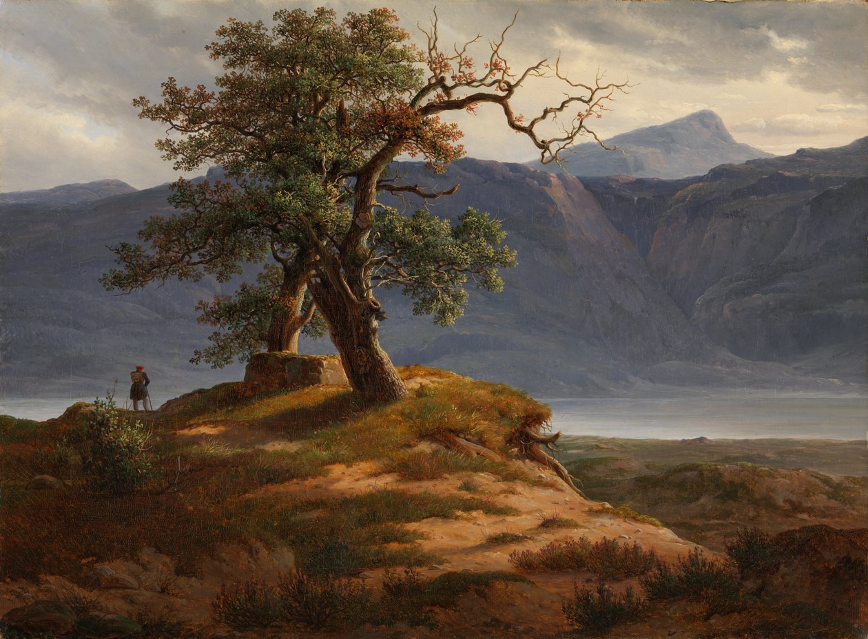 Paisaje con Caminante de Thomas Fearnley