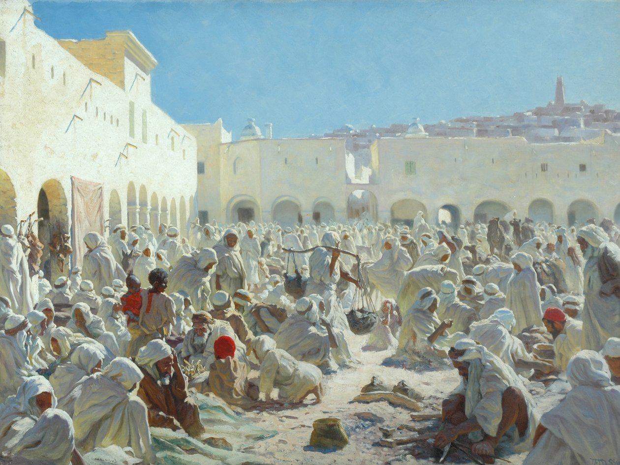La plaza del mercado, Guardia de Thomas Frederick Mason Sheard