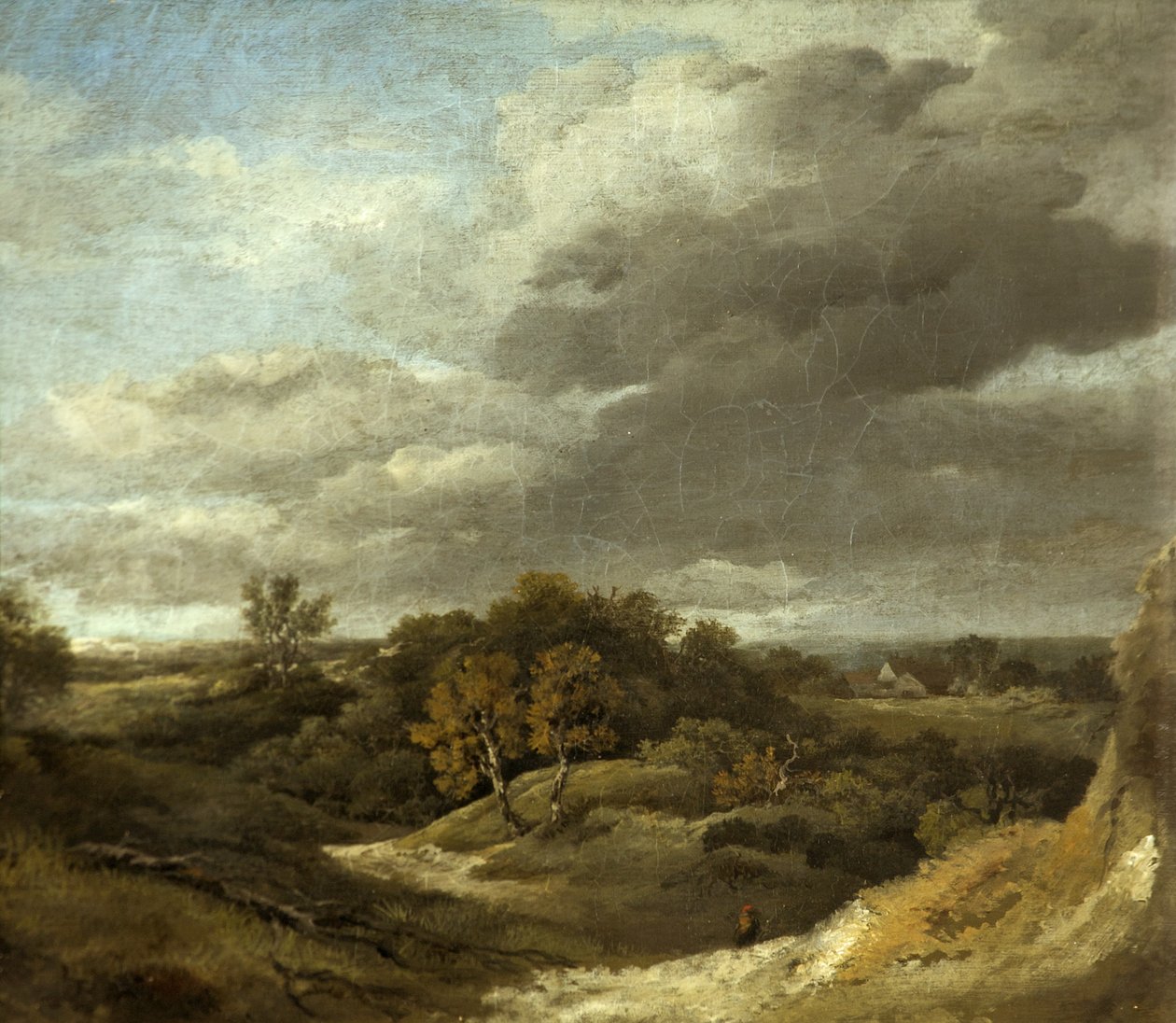 Paisaje, c.1747 de Thomas Gainsborough