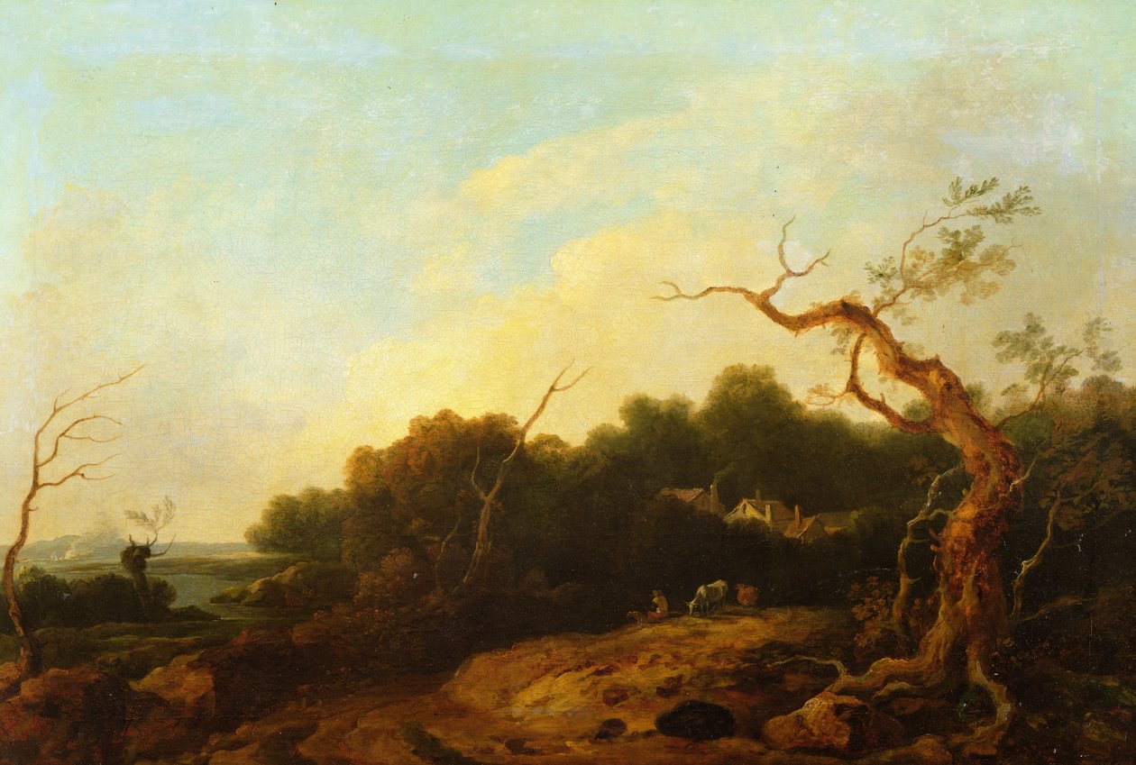 Paisaje, c.1750 de Thomas Gainsborough