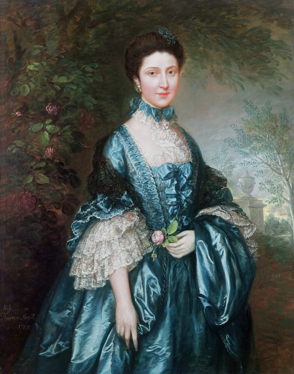 Miss Theodosia Magill, condesa de Clanwilliam (d. 1817), 1765 de Thomas Gainsborough