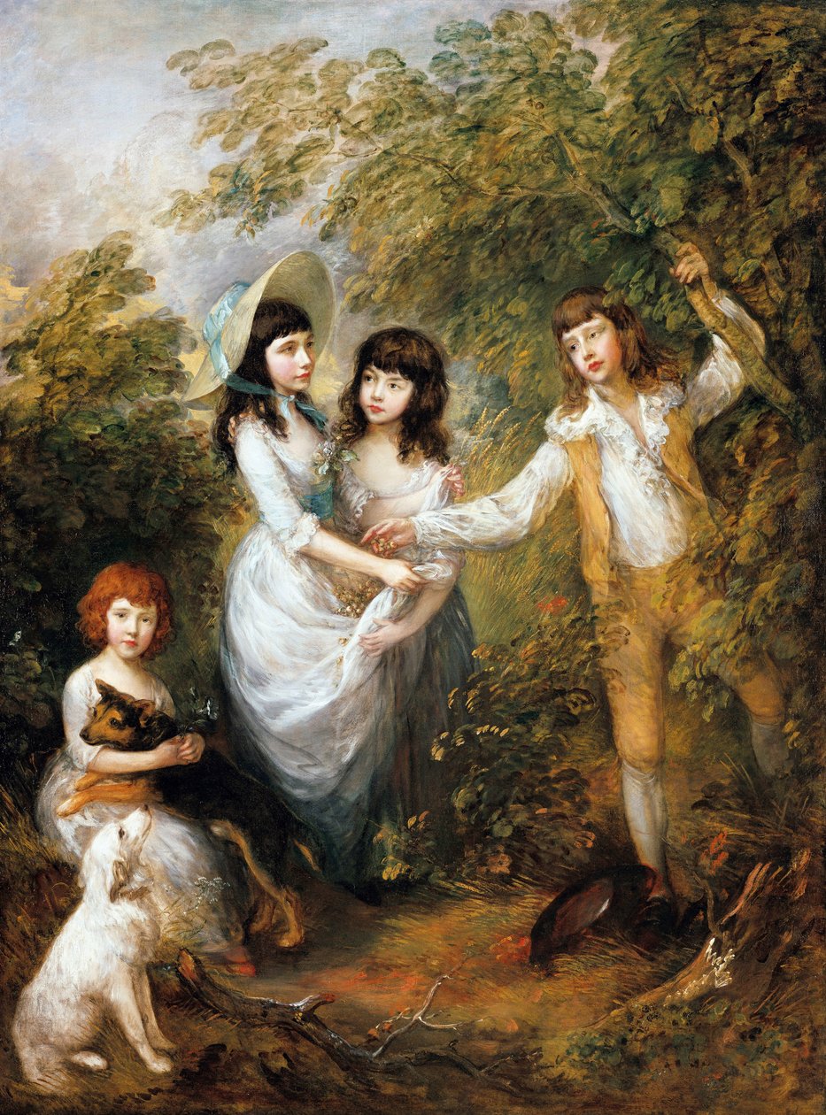 Los niños Marsham de Thomas Gainsborough