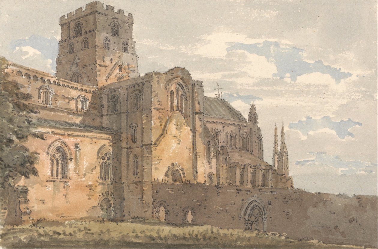 Catedral de Carlisle, Cumberland, desde el suroeste de Thomas Girtin