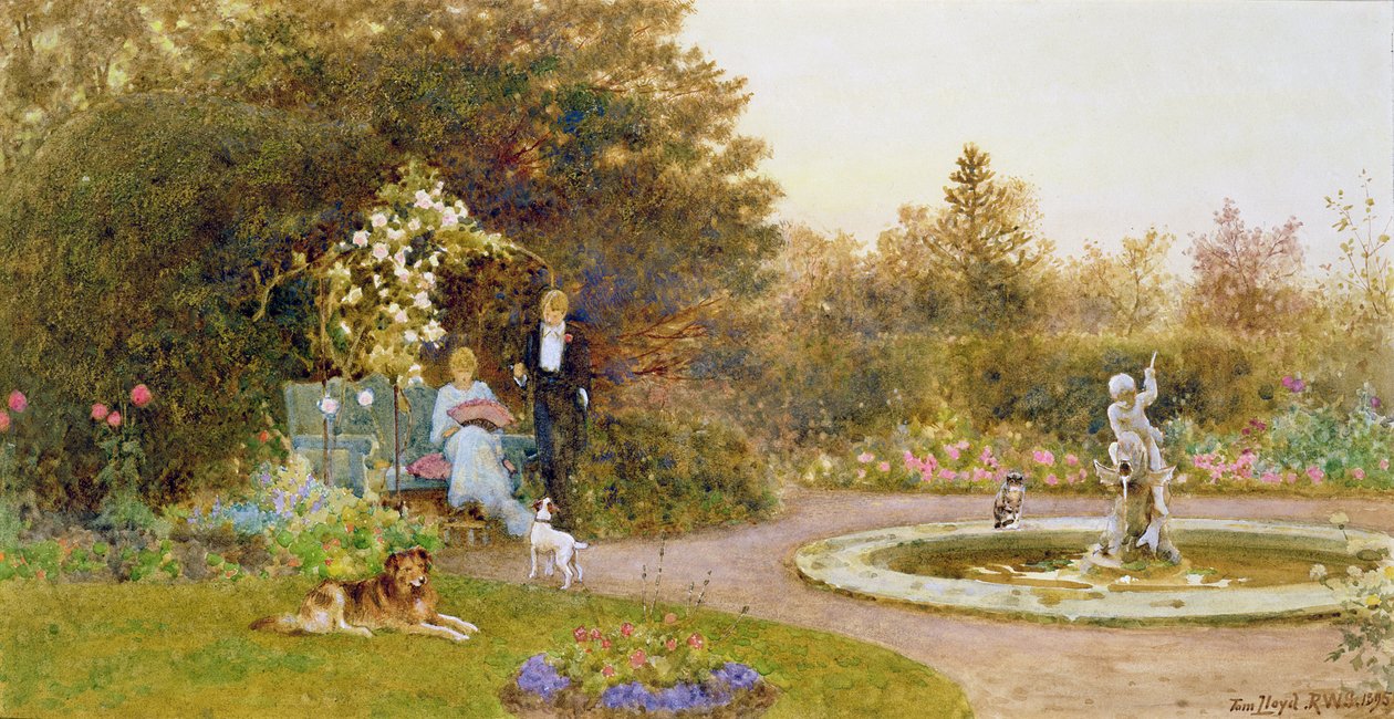Comprometidos, 1895 de Thomas James Lloyd