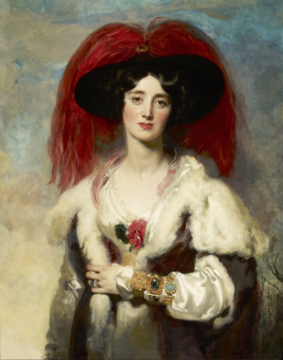 Julia, Lady Peel de Thomas Lawrence