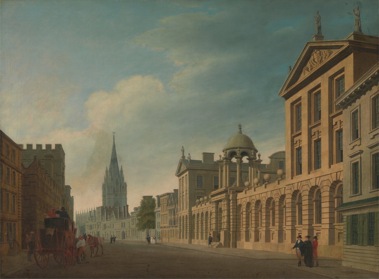 High Street, Oxford de Thomas Malton Jnr.