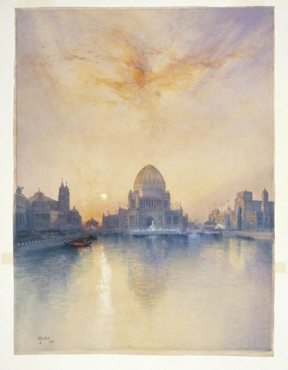 Feria Mundial de Chicago, 1894 de Thomas Moran